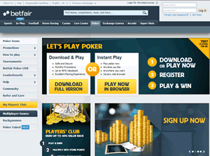 Betfair Online Poker Online