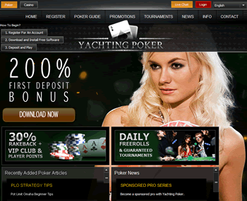 Yachting Online Poker Games