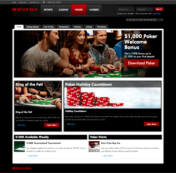 Bovada Online Poker